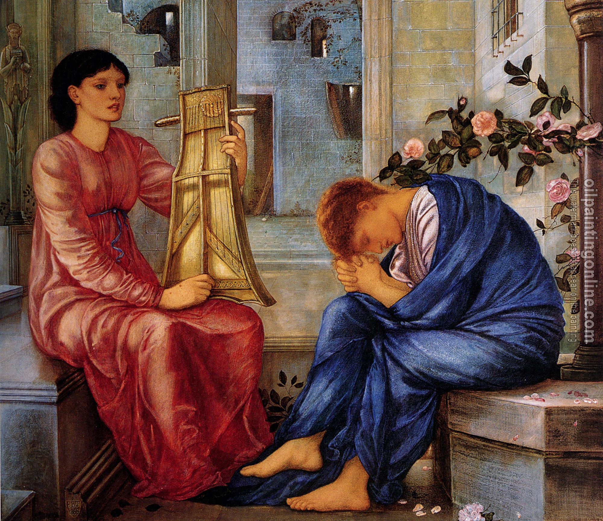 Burne-Jones, Sir Edward Coley - The Lament